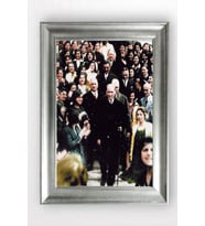 Gümüş Çerçeveli Atatürk Tablo cv975