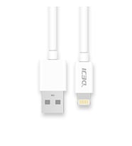 Deji iPhone 8/8 Plus Şarj ve Data Kablosu Lightning Beyaz 1.2M