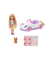 Barbie Club Chelsea Bebek Ve Arabası Gxt41