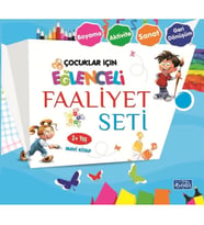 Eğlenceli Faaliyet Seti - Mavi Kitap - 3+ Yaş