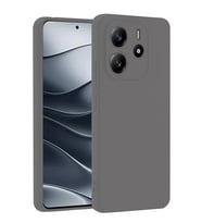 Redmi Note 14 4G Kılıf First Silikon - Gri