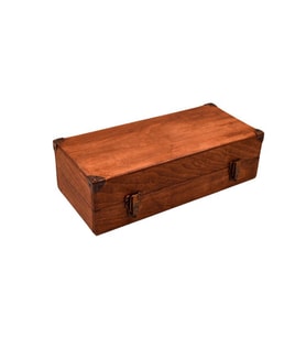 Ahşap Kutu 35Cmx14cm Genişlik I 10Cm Yükseklik Çok Amaçlı Kayın Ahşap  (Ceviz)