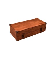 Ahşap Kutu 35Cmx14cm Genişlik I 10Cm Yükseklik Çok Amaçlı Kayın Ahşap  (Ceviz)