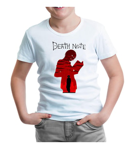 Death Note - Nightmare Beyaz Çocuk Tshirt