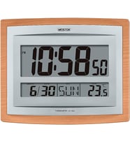 Casio Id-15Sa-5Df Duvar Saati, Gri-Kahve, Standart