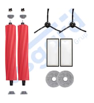 Roborock Q REVO PRO-S-MAXV Uyumlu 2 Ana Fırça 2 Yan Fırça 2 Filtre 2 Mop PKT-iasgf0000544