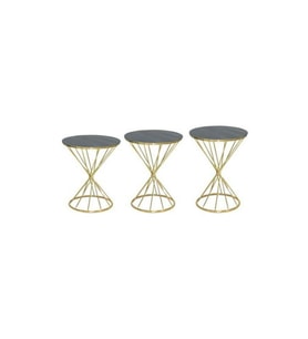 Brc 18511 RİVOL Zigon Model Metal transmisyon Gold Renk Düz Siyah temper El Yapım