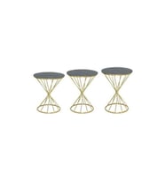 Brc 18511 RİVOL Zigon Model Metal transmisyon Gold Renk Düz Siyah temper El Yapım