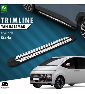 S-Dizayn Hyundai Staria TrimLine Gri Yan Basamak 239 Cm 2021 Üzeri