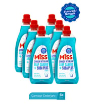Miss Sıvı Çamaşır Deterjanı Arap Sabunu ve Soda Etkili 1.5 lt 6 lı