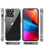 iPhone 14 Pro Max Kılıf Zore Forst Köşeleri Airbagli Şeffaf Kılıf (Renksiz)