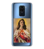 Xiaomi Redmi Note 9 Uyumlu Lana Del Rey Desenli Şeffaf Telefon Kılıfı