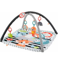 Fisher Price Neşeli Hayvanlar 3'Ü 1 Arada Jimnastik Merkezi (Krem)