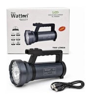 100W Işık Gücü 7.800 Lümen Şarjlı Güvenlik Feneri WT-399