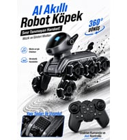 Blic BRB3 Uzaktan Kumandalı ve Jest Kontrollü Akıllı Robot Köpek Işıklı Sesli Akrobatik Oyuncak