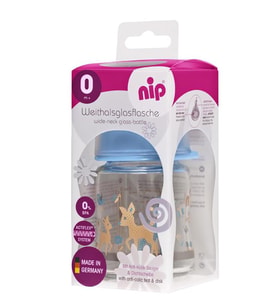 Nip 120 Ml Cam Biberon 0 Ay+ - Mavi