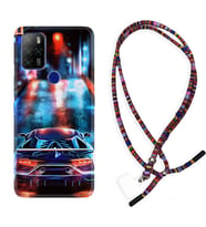 Omix X300 X500 X400 X600 X700 Kılıf Boyun Asklı Rasta Silikon Neon Cars 1724