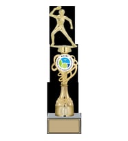 ODAK KUPA - Figürlü Kupalar - Masa Tenisi Kadın Figürlü Kupalar FG-033 C - 36 cm