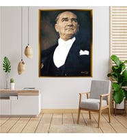 ÇERÇEVELİ ATATÜRK TABLO S11