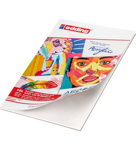 Edding Akrilik ve Yağlı Boya Bloğu 300 gr A4 10 yp 