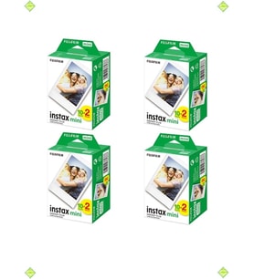 Instax Mini 12 11 10 Uyumlu Film 4'Lü Set 80 Poz