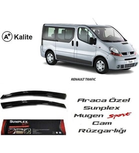 Renault Trafic Cam Rüzgarlığı Mugen Tip Sunplex 2003-2015