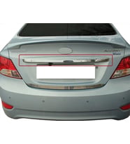 Hyundai Accent Uyumlu Blue Rb Bagaj Çıtası Krom 2011 Ve Sonrası