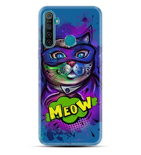 Realme 5i 5 Pro 6i 7 Pro 8 Kılıf Desemli Silikon Super Meow 1715