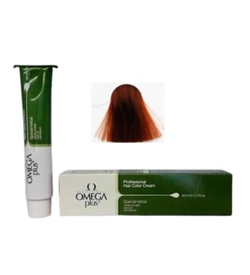 Omega Plus Color Professional Hair Color Cream 60 ml 7.43 Hürrem Bakırı