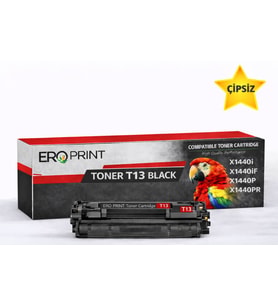 Canon T13BK Çipsiz Muadil Toner - 3000 Sayfalık