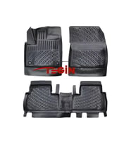 Citroen Berlingo Feel Paket 2022 3D Havuzlu Paspas Siyah