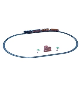 Oyuncak Tren Seti Rail King Klasik Tren 104 Cm 23 Parça Işıklı