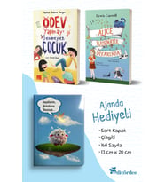 Ödev Yapmayı Sevmeyen Çocuk - Alice Matematik Diyarında - Ajanda Hediyeli