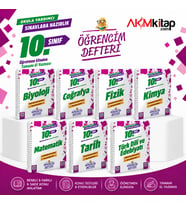 Murat Eğitim Yayınları 10.Sınıf Öğrencim Defteri Seti 7 Kitap