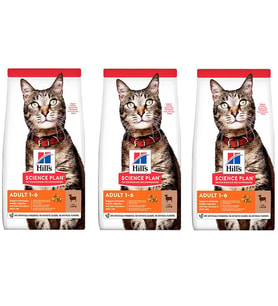 Hills Science Plan Kuzu Etli Kedi Maması 1,5 Kg 3 Adet