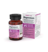 TAKECARE Magnezyum, Vitamin D, Vitamin B6, Vitamin B12, Doğası DeğiştirilmemişTip 2 Kollajen, Kuersetin, Zerdeçal Ekstresi ve Bromelain İçeren Takviye Edici Gıda 30 Tablet