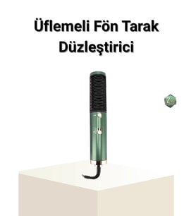 Seramik Plakalı Saç Düzleştirici - 200°c Ayarlanabilir Isı, İyon Teknolojisi