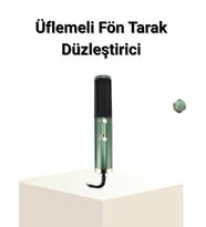 Seramik Plakalı Saç Düzleştirici - 200°c Ayarlanabilir Isı, İyon Teknolojisi