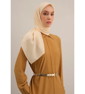 Armine B.Lyocell Eşarp 60 Krem 47375