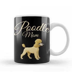 Poodle Mom 05 Kupa Bardak Porselen