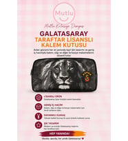GALATASARAY ASLAN DESENLİ KALEMKUTUSU