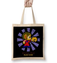 Alex Kidd Retro Japanese Bez Çanta Uzun Saplı