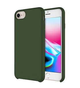 Buff iPhone 8/7 ile Uyumlu Rubber Fit Kılıf Dark Olive