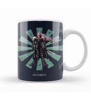 Sephiroth Retro Japanese Final Fantasy Kupa Bardak Porselen