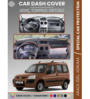 PEUGEOT PARTNER (2002-2008) Torpido Örtüsü Panel Koruma Torpido Koruma Tam Uyum Kaymaz Özel Kesim