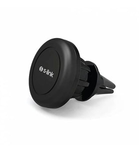 S-link SL-AT89 Universal Ayarlanabilir Siyah Klima Izgara Üzeri Araç Telefon Tutucu