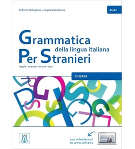 Grammatica della lingua italiana per stranie A1-A2 (Gri-Kırmızı)