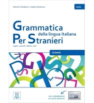 Grammatica della lingua italiana per stranie A1-A2 (Gri-Kırmızı)