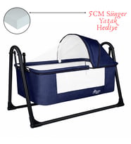 Chubby Baby FirstClass Sallanır Sepet Beşik Sineklikli ve Sünger Yataklı