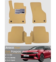 OPEL ASTRA L ELEKTRİKLİ (2022-2025) Uyumlu EVA Paspas Tam Set–Araca Özel,Kolay Montaj